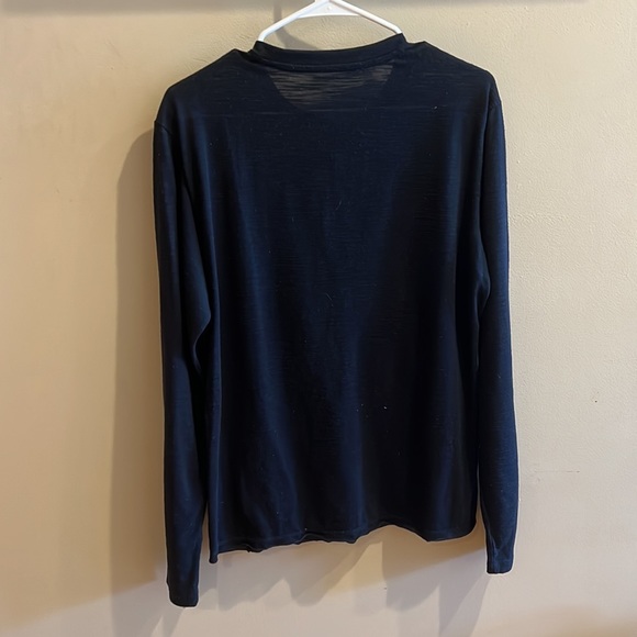 Men’s Black Henley - Picture 3 of 3